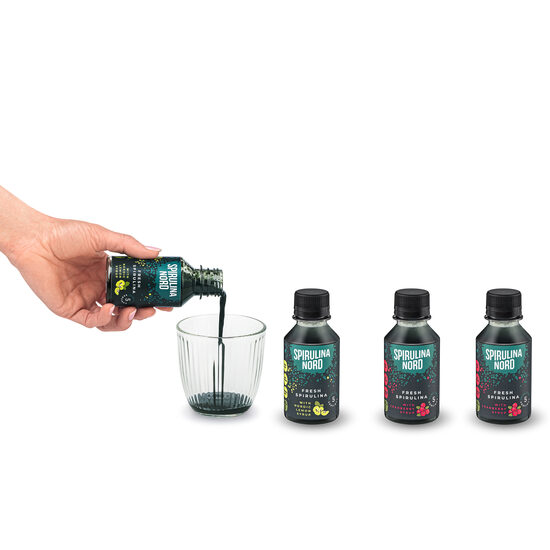Dabas veltes, spirulīna, svaiga olīveļļa